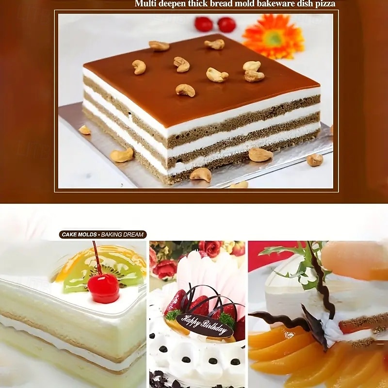 Non-Stick Metal Bake Mould Kitchen Accessories Round Cake Pan Bakeware Removable Bottom Carbon Steel Cakes Molds 2026 - $48.99 –P6