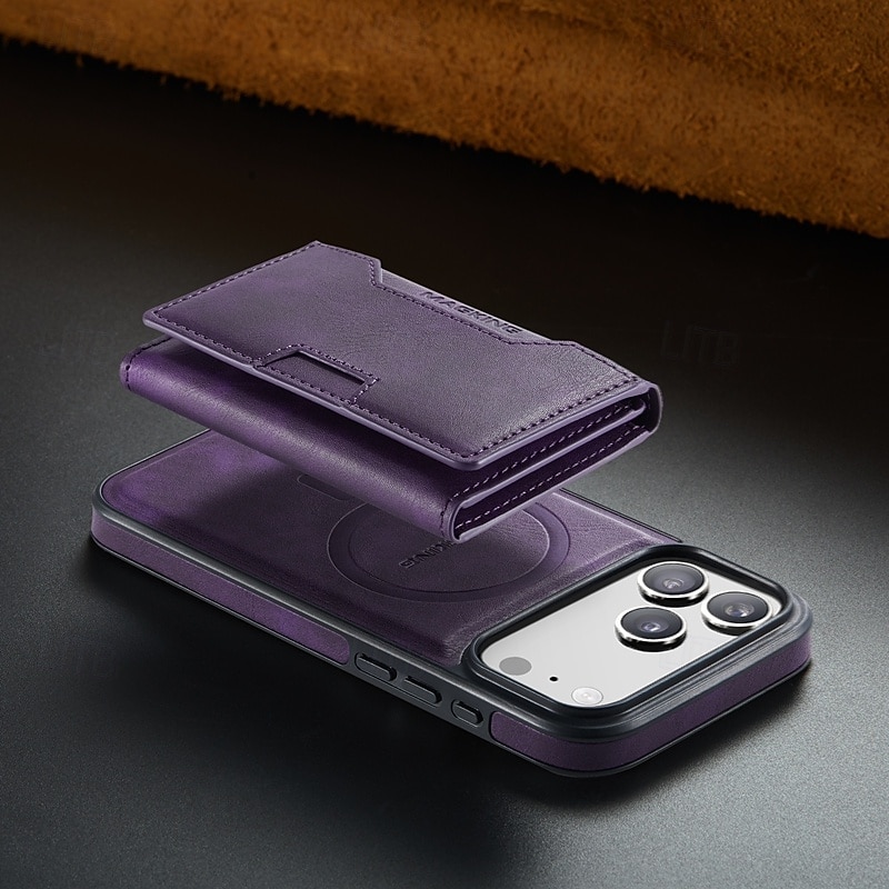 telefono Custodia Per iPhone 17 Pro Max 17 Air 16 15 14 Pro Max Plus 13 Pro Max Custodia Portafoglio con Supporto Resistente agli urti Retrò Pelle PU del 2026 a $24.99 –P4