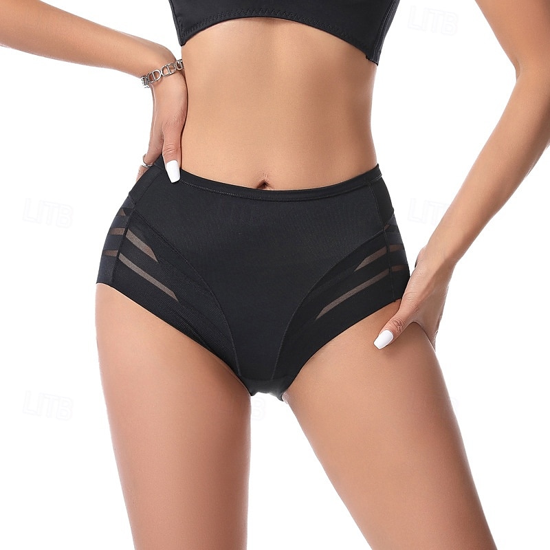 Mulheres Calcinhas Cintura elásticaNightwearFibra Sintética Ao ar livre Férias Casa Cor Sólida Moda Estilo bonito Preto Cáqui Bege Primavera Verão Outono & inverno de 2026 por $9.49 –P2