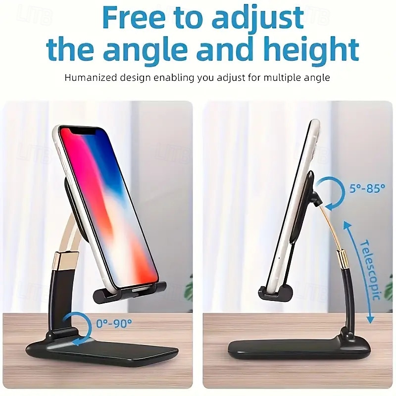 Adjustable Desktop Phone Holder - Compact Foldable Height-Adjustable Stand with Universal Compatibility 2025 - $11.99 –P3