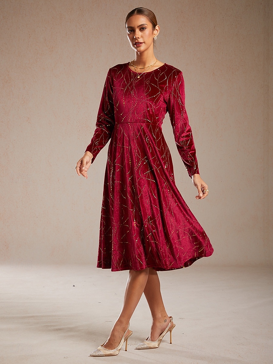 off shoulder long sleeve chiffon dress A-Line 14 / Champagne Shoulder Long Sleeve Back Strapless Sequin Two Piece Color:Four Leaf Clover ED-029