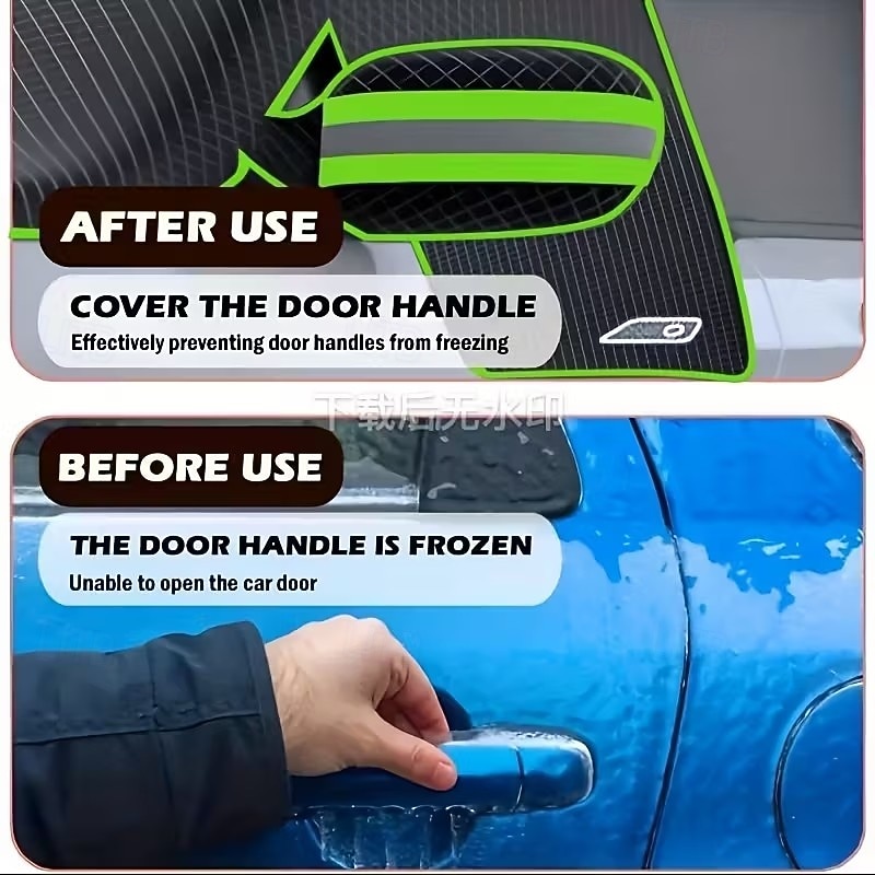 καθολικό κάλυμμα παρμπρίζ αυτοκινήτου, ανθεκτικό ύφασμα Oxford snow &Προστατευτικό πάγου με προστασία UV, εύκολο στην εγκατάσταση προστατευτικό χειμερινού παρμπρίζ για όλα τα οχήματα, αξεσουάρ 2026 - $22.99 –P6