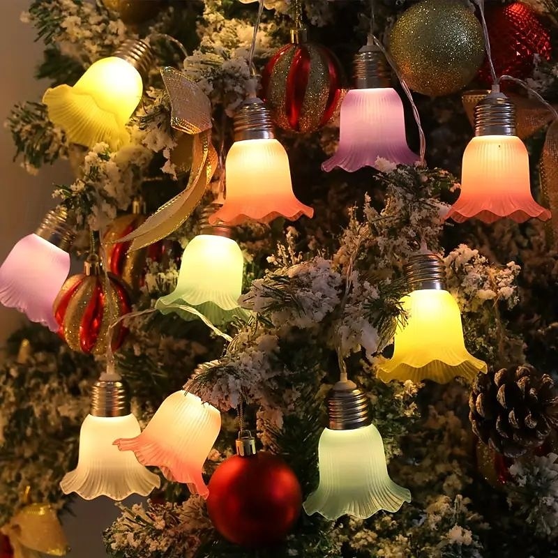 LED ballet skjørt eventyr lyslenker 2m 10 LED 3m 20 LEDs batteridrevet passende bryllup valentinsdag bursdagsfest hjem hage balkong feriedekorasjon 2026 - $17.99 –P3