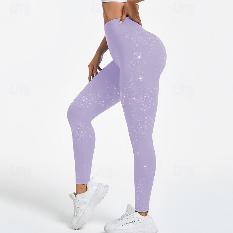 Women's Compression Pants Running Tights Yoga Leggings Butt Lift Tummy Control High Waist Athletic Sports Pilates Bottoms Solid Color Black White Pink Sports Activewear 2026 - $17.99 –P4