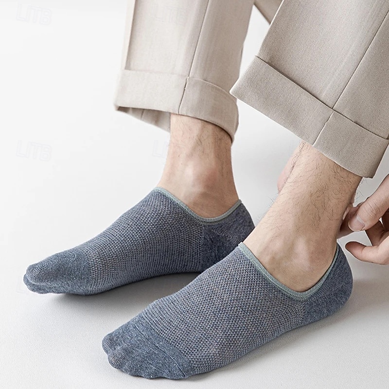 Per uomo 7 paia Pacchi Multipli Calzini Calzini da Corsa Calzini Casual Nero Blu Colore Semplice Vacanza Sport & Outdoor Quotidiano Base Medio Primavera Autunno Moda Casual del 2026 a $6.99 –P6