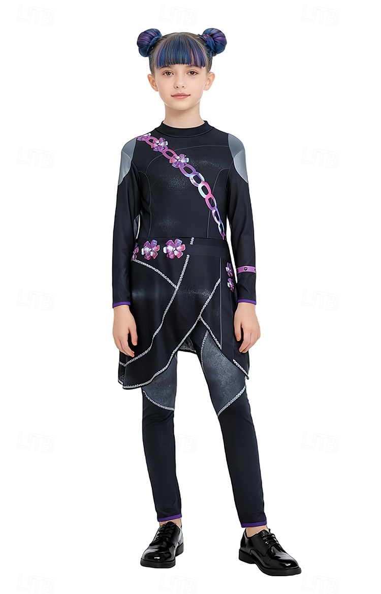 Inspirert av koreansk idol Popstjerne Kostume Fancy dress Karnevalskostyme Virtuelt idol for Jente Barne Halloween Karneval Ytelse Comic Con Anime-messe 2026 - $43.99 –P8