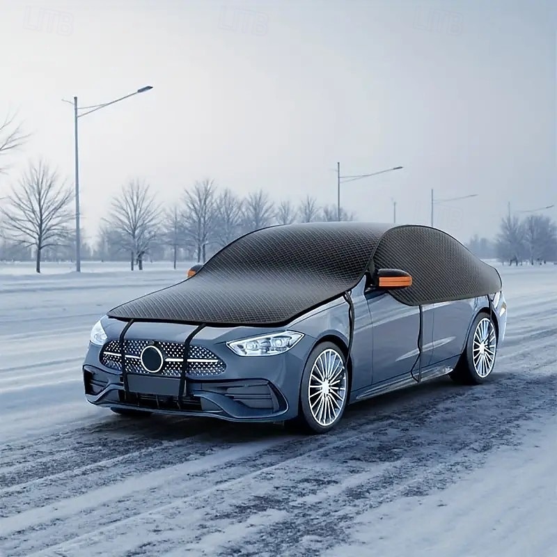 Protetor de neve para para-brisa de carro com cobertura estendida do capô, remoção rápida de neve e gelo. &Protetor de para-brisa em tecido Oxford resistente a raios UV e com proteção contra geada, de 2026 por $49.99 –P8