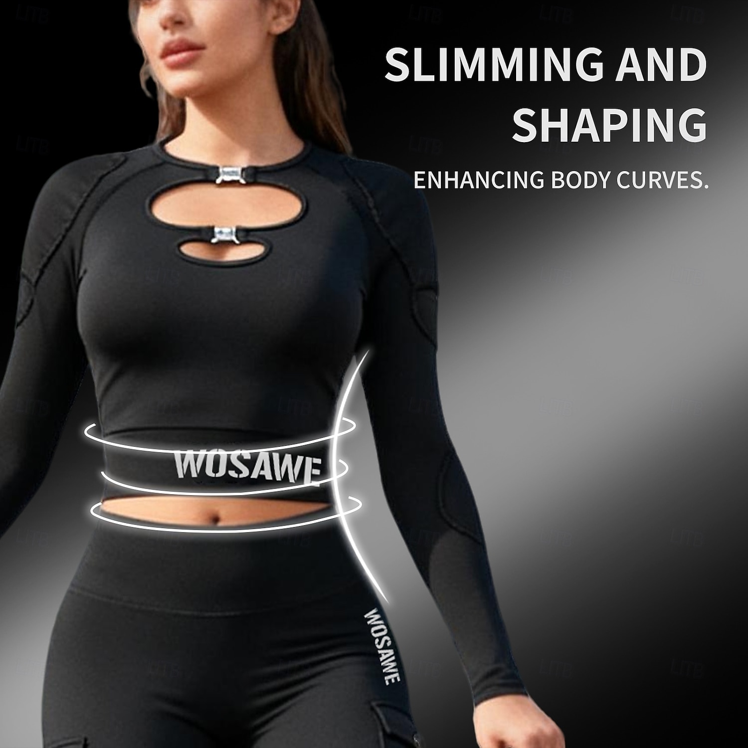 WOSAWE Spring/Summer Autumn Women's Motorcycle Top Motorcycle Rider Clothing  Hollow Design Sexy Short Cycling Long Sleeve MF213/ME322 2026 - $90.99