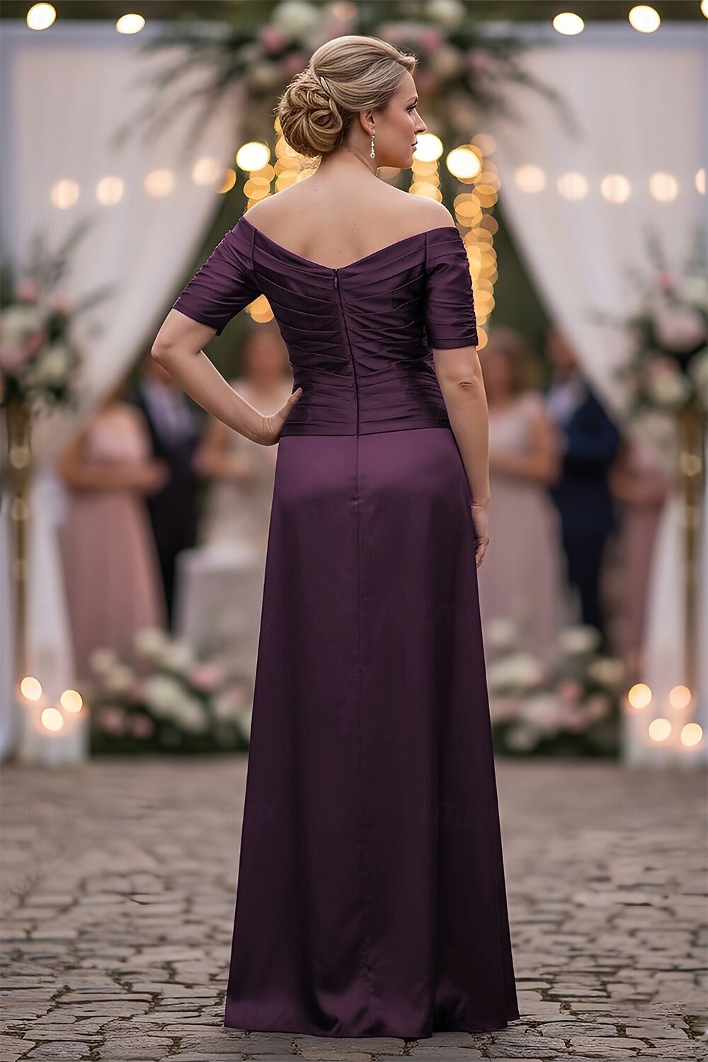 stretch satin mother of the bride dresses Satin Mother of the Bride Dresses