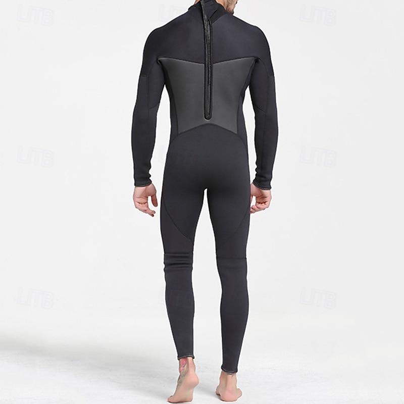 Per uomo 3mm Muta da sub in neoprene Rash Guard completo per il corpo Costume da surf intero Color-blocking Caldo Protezione UV Manica Lunga Mute da immersione Surf Canoa Snorkeling Inverno del 2026 a TRY 4018.4 –P7
