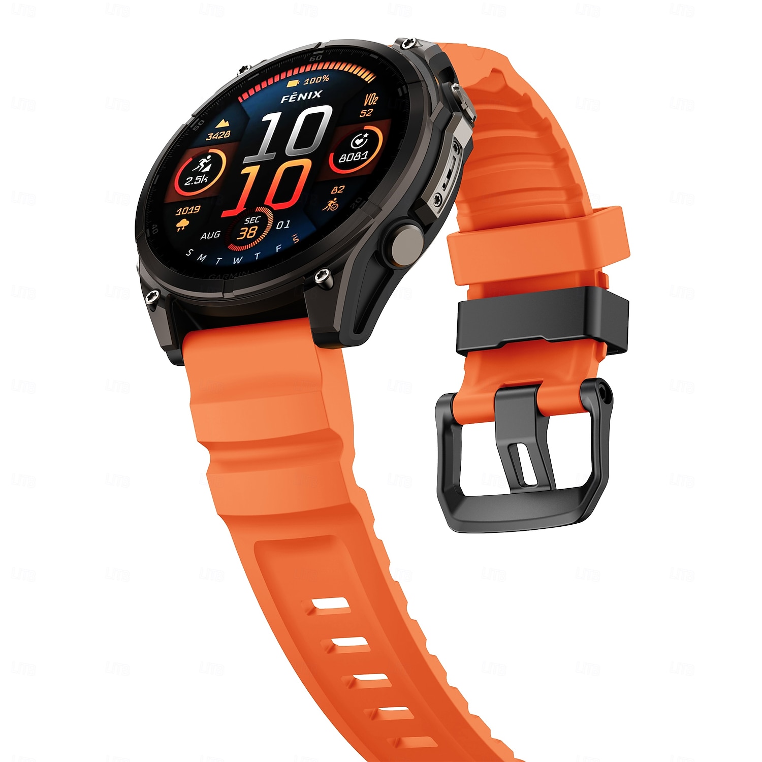 Correa de silicona Quickfit de 22 mm y 26 mm para relojes inteligentes Garmin Fenix 7X, 7 Solar, 6X, 6 Pro, 5, 5X Plus, 3, 3H y Epix. 2026 - $15.99 –P3