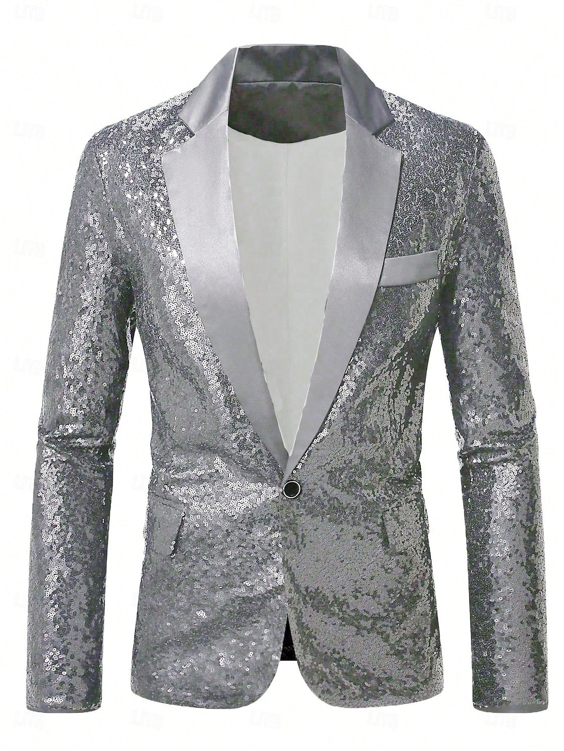 Discoteca Anos 80 Smoking Tailcoat Tamanho Grande Manga Comprida Discoteca Paetês Fantasia Homens Fantasia de Carnaval Baile de Máscaras Bandagem Parada do Orgulho Mês do Orgulho Adulto Casaco Outono de 2026 por $65.99 –P5