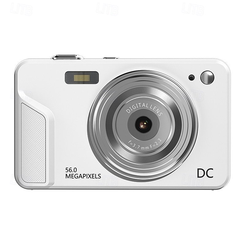 digitális fényképezőgép 56mp-es fényképezőgépek fotózáshoz, célozd meg és lőj digitális fényképezőgép autofókusszal, dupla kamerás vakuval, 16x zoommal, rázkódásmentesítéssel, 128 GB-os kártyával, 2026 - $65.99 –P1