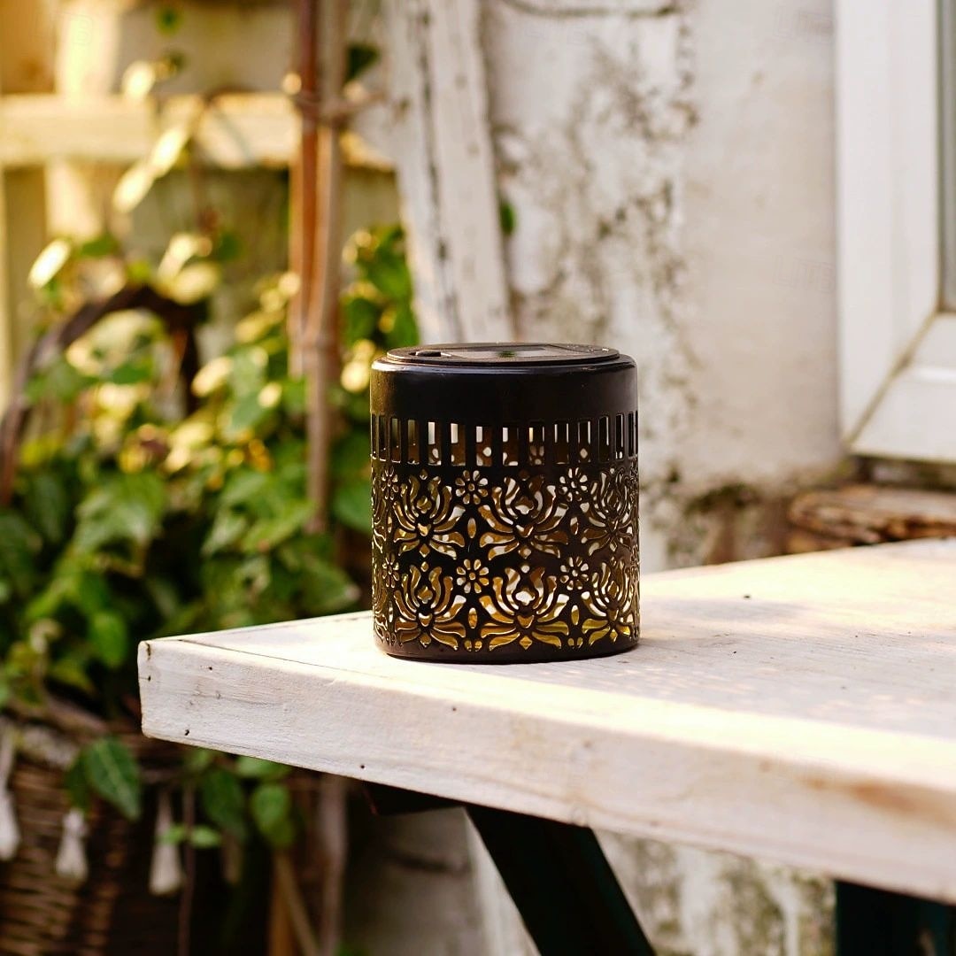 2/4 PCS Solar Powered Peony Shaped Garden Wall Light Outdoor Waterproof Fence Light for Wedding Holiday Yard Pathway Backyard Walkway Porchboard Fence Decoration 2026 - $32.99 –P9