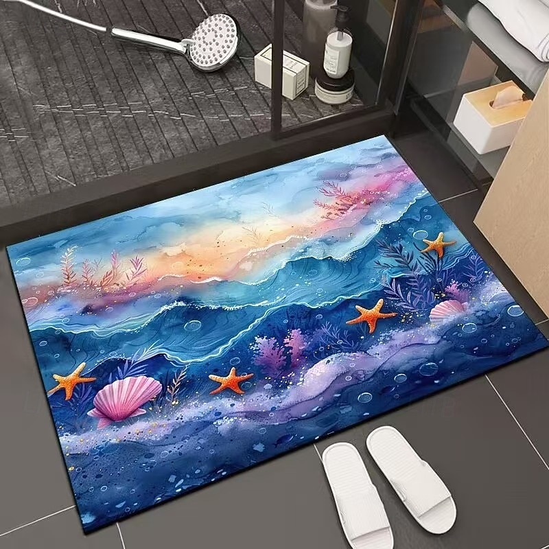 3D Optical Illusion Doormat Visual Trap Floor Mat Non Slip Water Absorbing for Bathroom Shower Entryway Indoor Outdoor Diatomaceous Earth Quick Dry Absorbent 20 x 31 inch 2026 - $16.49 –P8