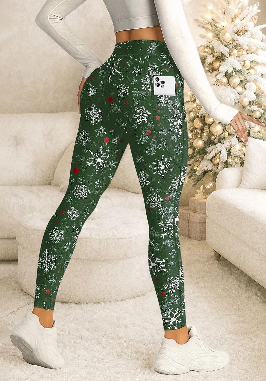 Damskie legginsy do pilatesu Spodnie fitness Legginsy na siłownie Kieszenie Opłata skarbowa Boczne kieszenie Pilates Siłownia Trening w siłowni Majtki Rajstopy Getry Czerwony Niebieski Zielony Sport 2026 - $21.99 –P7