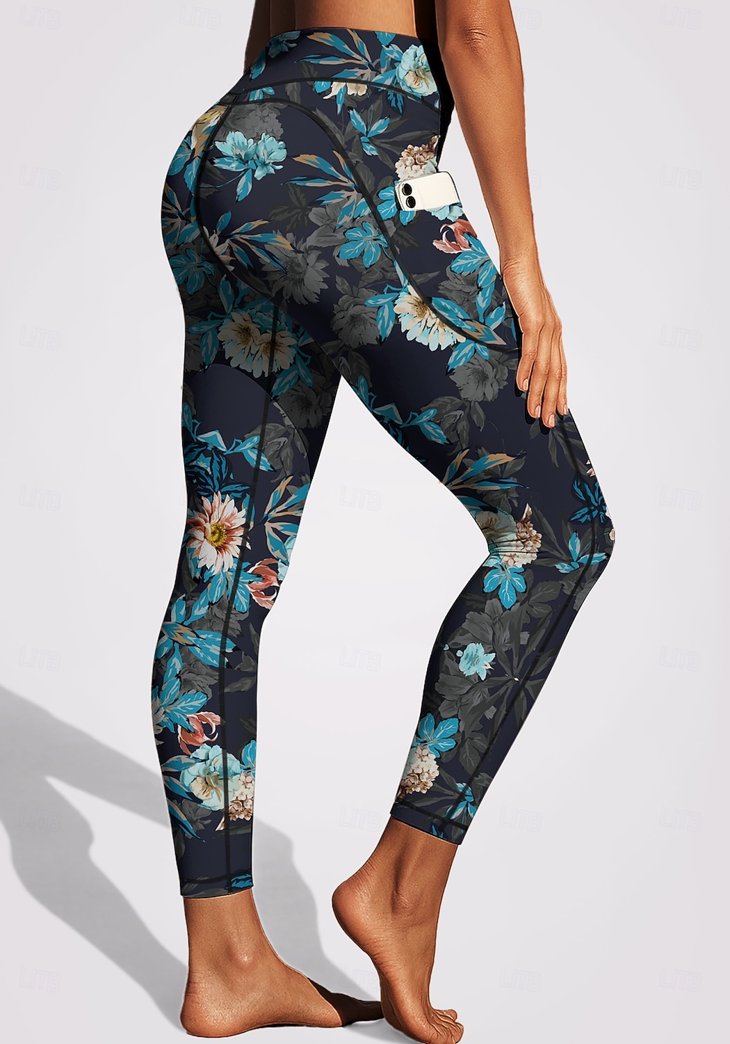 Femmes leggings de pilates Pantalons de fitness Leggings décontractés Poches Droit de timbre Patchwork Pilates Salle de sport Entraînement en salle Pantalons Collants Leggings Bloc de Couleur Floral de 2026 ? $20.99 –P2