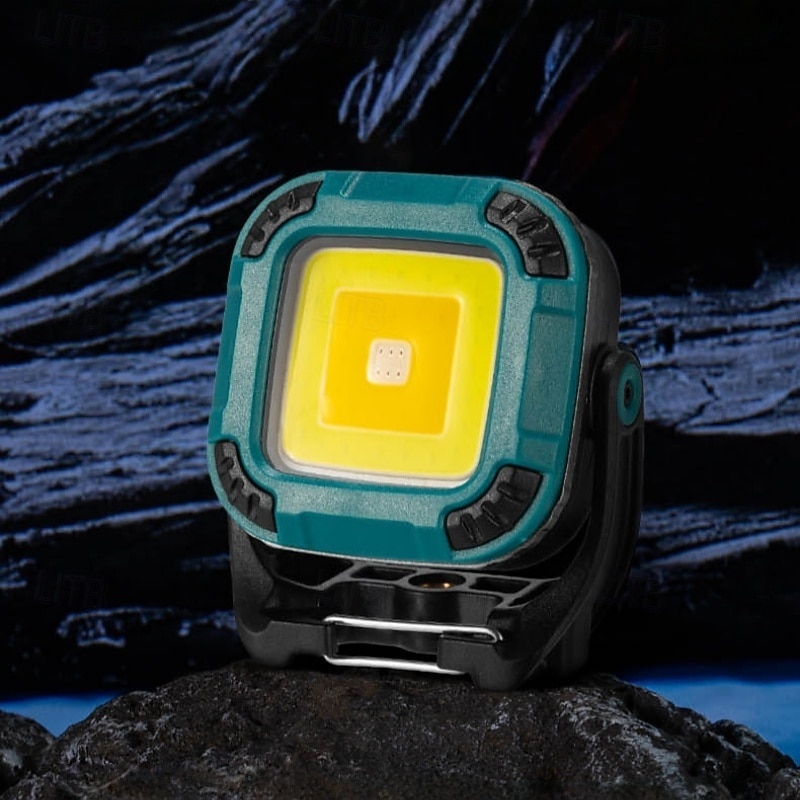 Arbeidslampe for alle scener med roterende lyshode med flere posisjoner, sterk magnetisk adsorpsjon, arbeidslampe for gårdsplass, utendørs campinglampe, vedlikeholdslampe. 2025 - $21.99 –P1