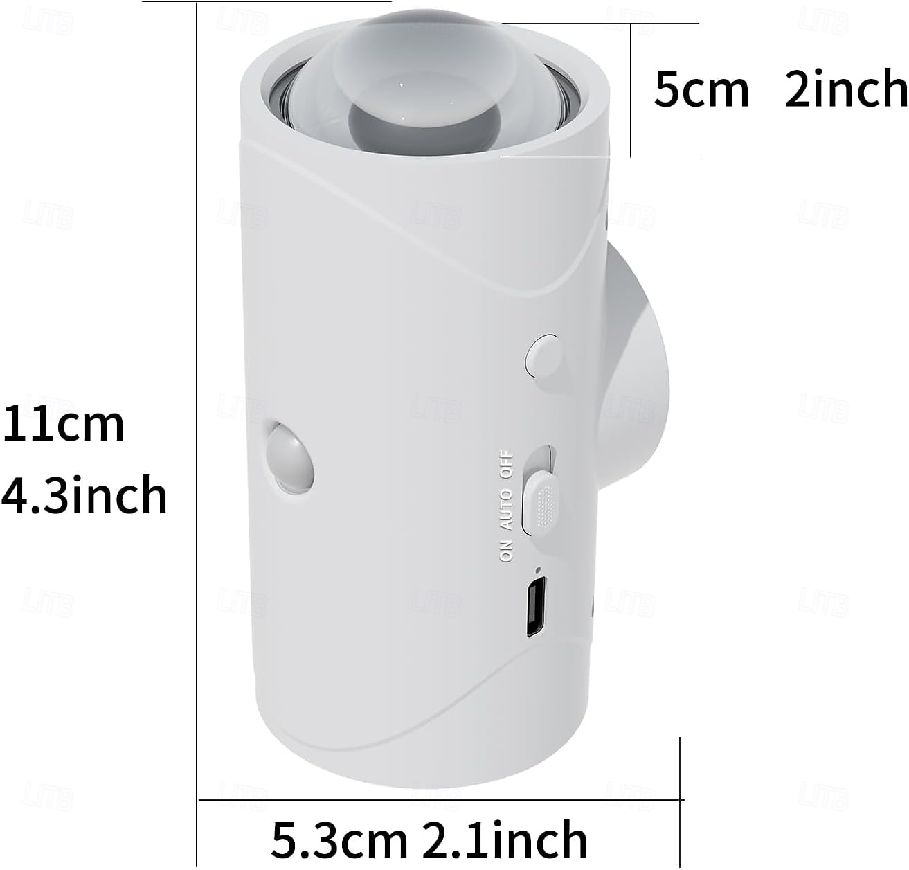 Draadloze LED-wandlamp met 7 kleuren, bewegingssensor voor binnen, wandlampen met oplaadbare batterij van 1500 mAh voor slaapkamer, nachtkastje, gang, binnenplaats, deuropening 2026 - $16.49 –P6