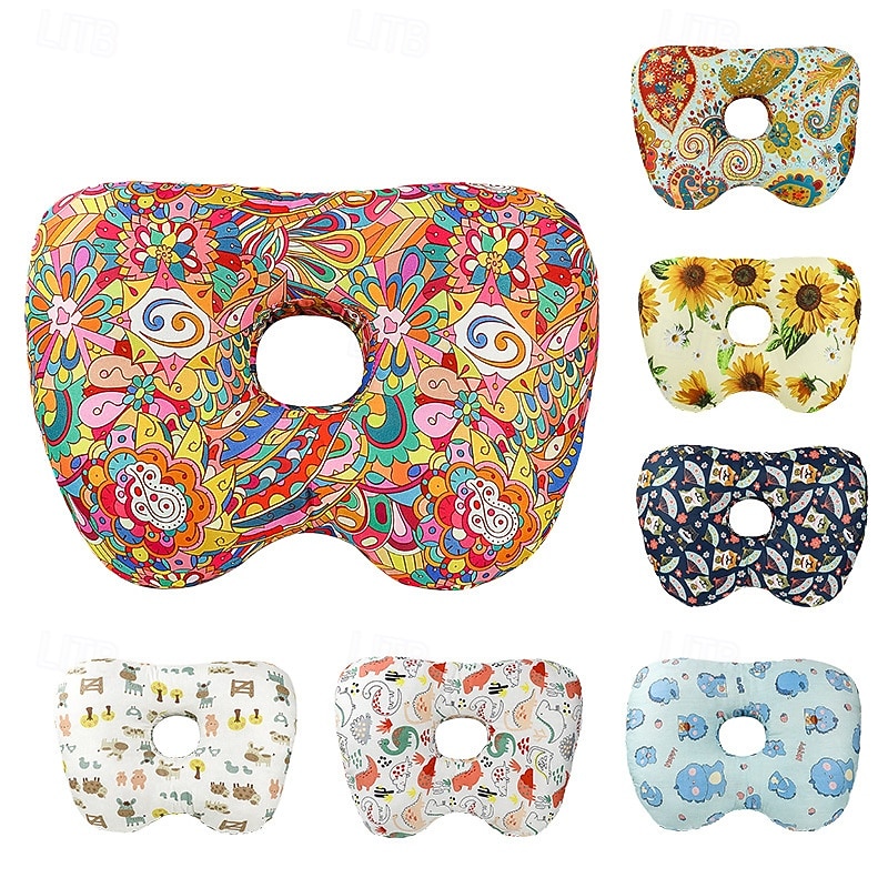 Polštářek do ušního otvoru z polypropylenové bavlny s pomalým odrazem, polštářek ve tvaru slunečnice, opěrný polštářek do ušního otvoru pro spaní na boku, pohodlný polštářek do ušního otvoru pro lepší 2026 - $22.99 –P3