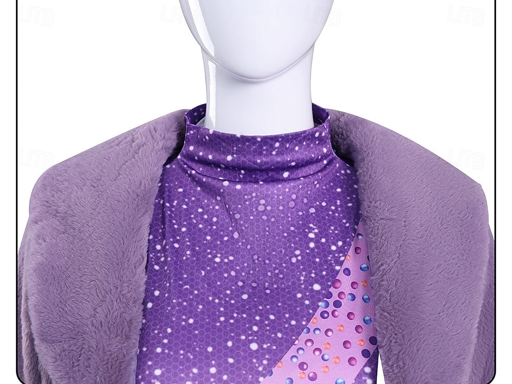 Animal Detective Sparkling Animal Singer Pop Star Sheep Gazelle Dress Fancy Costume Carnival Costume Cosplay Costume for Girls' Kids Adults' Carnival Party Performance 2026 - $81.99 –P7