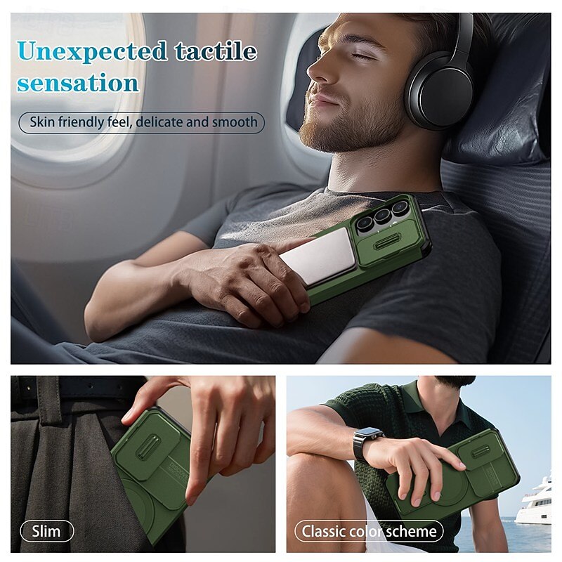 Phone Case For Samsung Galaxy S25 Ultra Plus S25 Edge S24 S23 S22 A36 A26 A16 A55 5G A35 5G Back Cover with Stand Holder Shockproof Armor PC PU Leather 2025 - $11.99 –P9