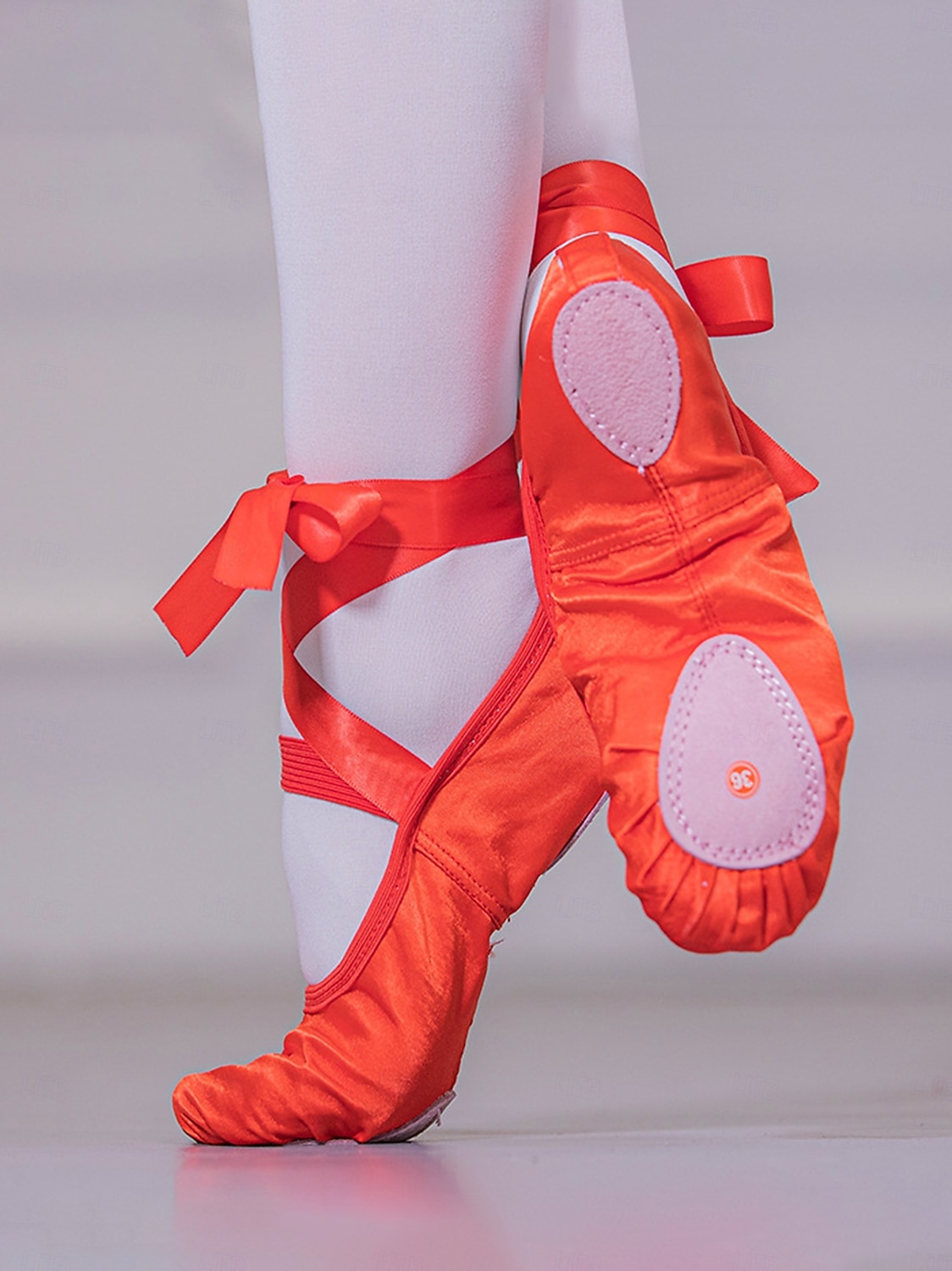 tyttöjen satiinista valmistetut balettitossut nauharemmillä - nuorten ammattilaisten harjoitteluun tarkoitetut tanssikengät lapsille ja teini-ikäisten balettiharjoitteluun 2026 - $11.99 –P4