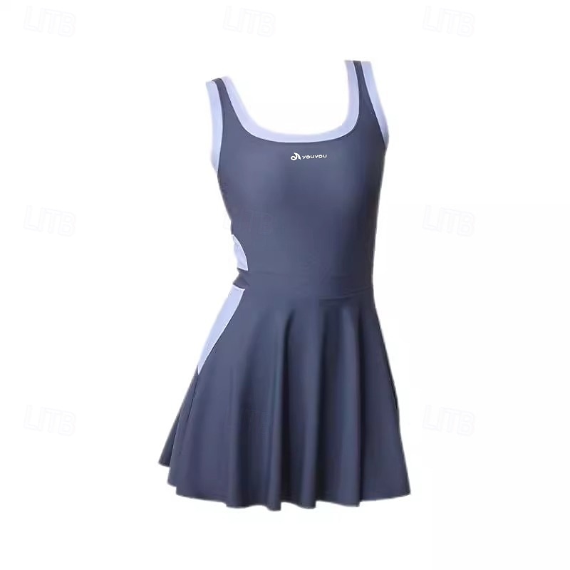 בגדי ריקוד נשים מגן מפריחה בגד ים בגדי ים בגדי ים ורוד מסמיק כחול הגנת UV בקרת בטן ללא שרוולים - גלישה שייט בקאנו שנרקול קיץ 2026 - $26.99 –P5