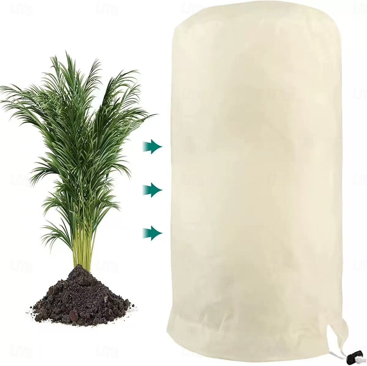 2 buc huse pentru plante, protecție împotriva înghețului, pungi reutilizabile pentru plante în aer liber, cu șnur, pentru arbuști și copaci de exterior 2026 - $17.49 –P10