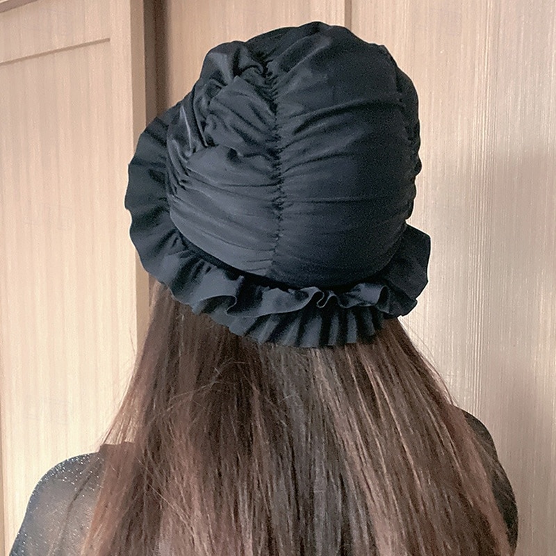 Rynkad badmössa Duschmössor Badmössa för Vuxen Nylon Vattentät Hårskydd Surfing Strand 2026 - $12.99 –P4
