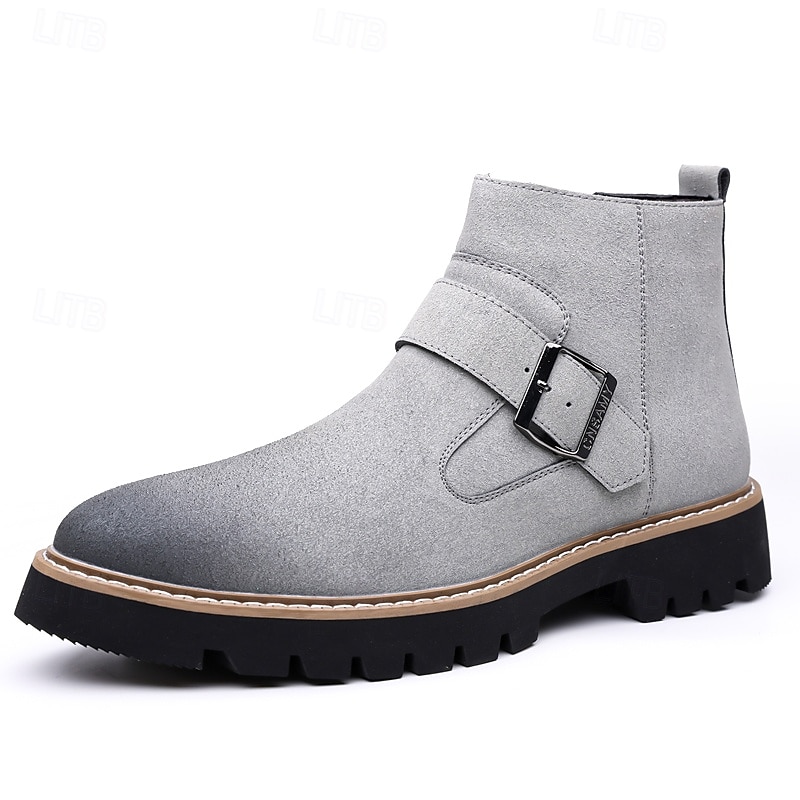 Bottes Chelsea turquoise pour hommes – élégantes et résistantes, idéales pour les sorties hivernales décontractées et les activités de plein air de 2025 ? $54.99 –P3