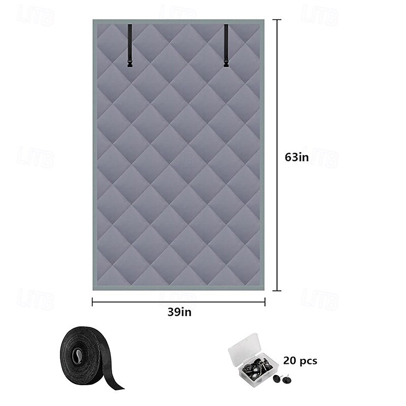 Vinterisolerat fönsterskydd, oxfordtyg termiskt skydd frostbeständigt gardinset med kardborreband för fönstervärme i hemmet skydd mot kallt väder 2026 - $34.99 –P9