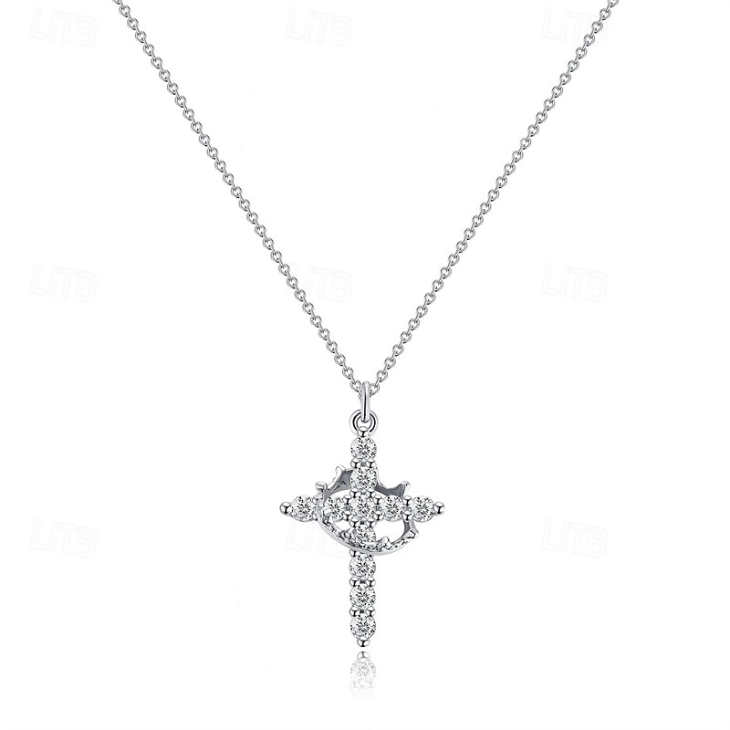 1db Nyaklánc medálok Nyaklánc For Női Szintetikus gyémánt Utca Ajándék Napi Rozsdamentes acél Klasszikus 2026 - $14.99 –P2