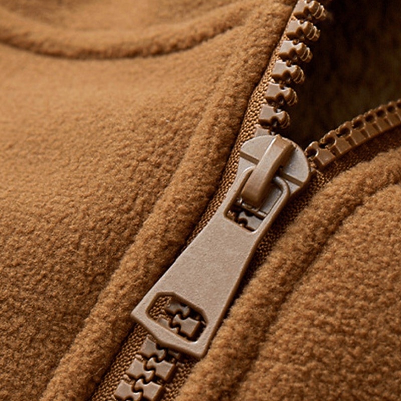 Per uomo Felpa con cappuccio Felpa con cappuccio a zip intera Felpa con cappuccio e zip Felpe con cappuccio e zip Felpa con cappuccio in pile Sherpa Blu Nero Verde militare Marrone Con Cappuccio del 2026 a $53.99 –P6