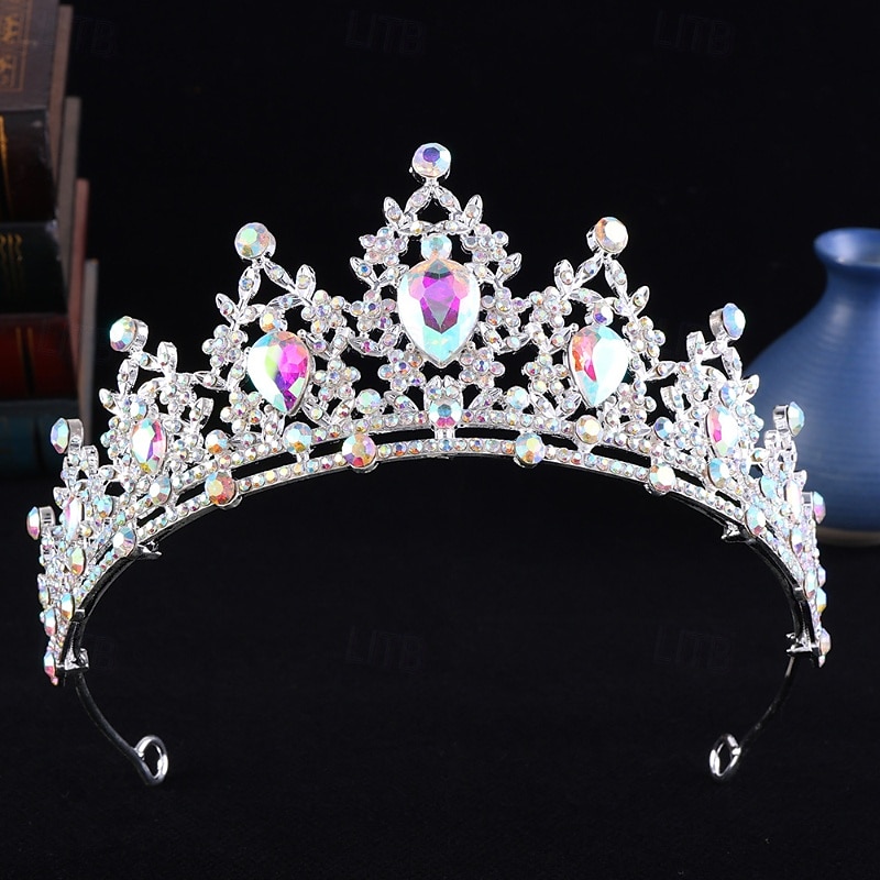 Diademi Acconciatura Lega Matrimonio Compleanno Carino Lucido Con Strass Copricapo Copricapo del 2026 a $11.49 –P2
