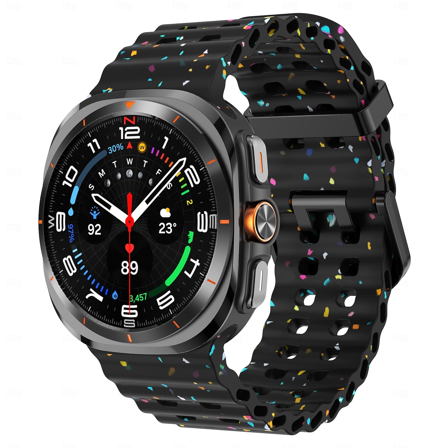 Uita-Band pentru Samsung Galaxy Urmărește Ultra Silicon Înlocuire Curea Ajustabil Banderolă Sport Catarama moderna Ocean Band Brăţară 2026 - $11.99 –P1