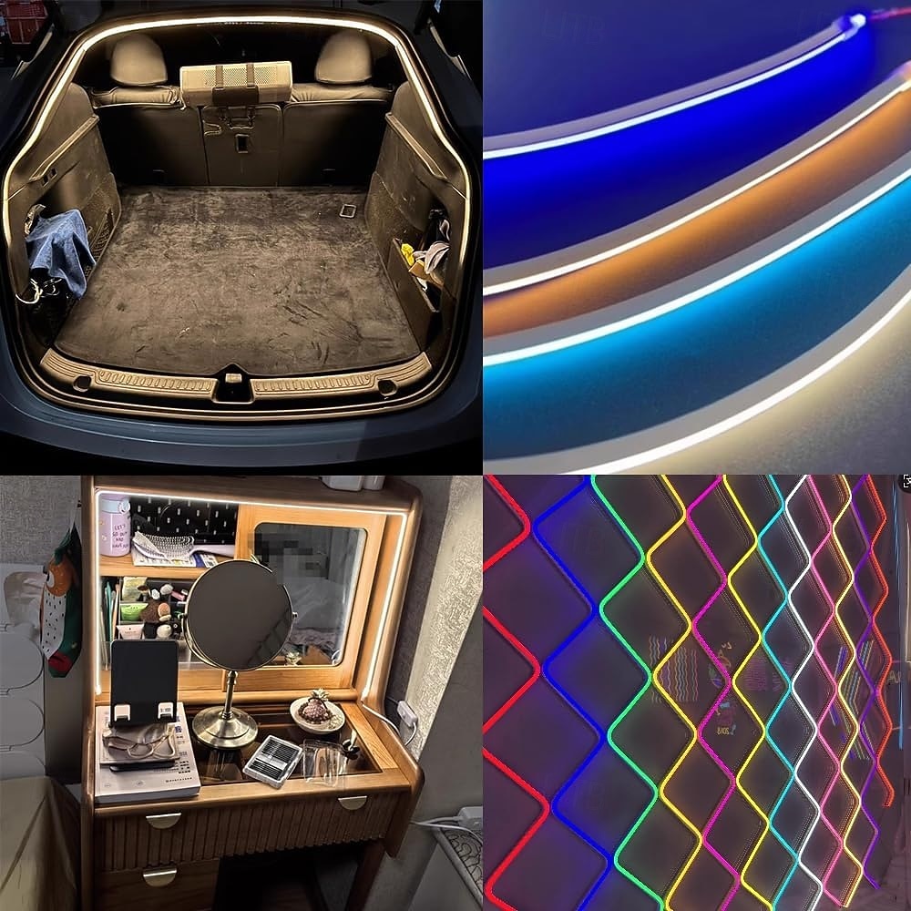 Система силиконовых светодиодных каналов 16,4 фута/5 м 32,8 фута/10 м белая 14 мм 16 мм водонепроницаемая гибкая неоновая лента для светодиодных лент 10 мм 12 мм (светодиодные ленты не входят в 2026 - $25.99 –P9