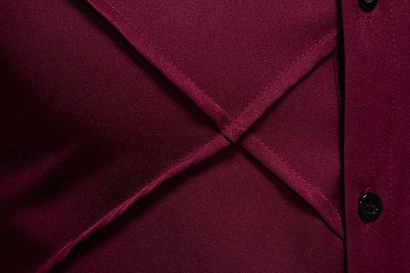 Loucos anos 20 Anos 20 Retro Vintage Blusa / Camisa Mafioso Padrinho Corte Justo Fantasia Homens Baile de Máscaras Traje de festa para noite Negócio / Cerimônia / Casamento Festa de Solteira Adulto de 2026 por $32.99 –P16