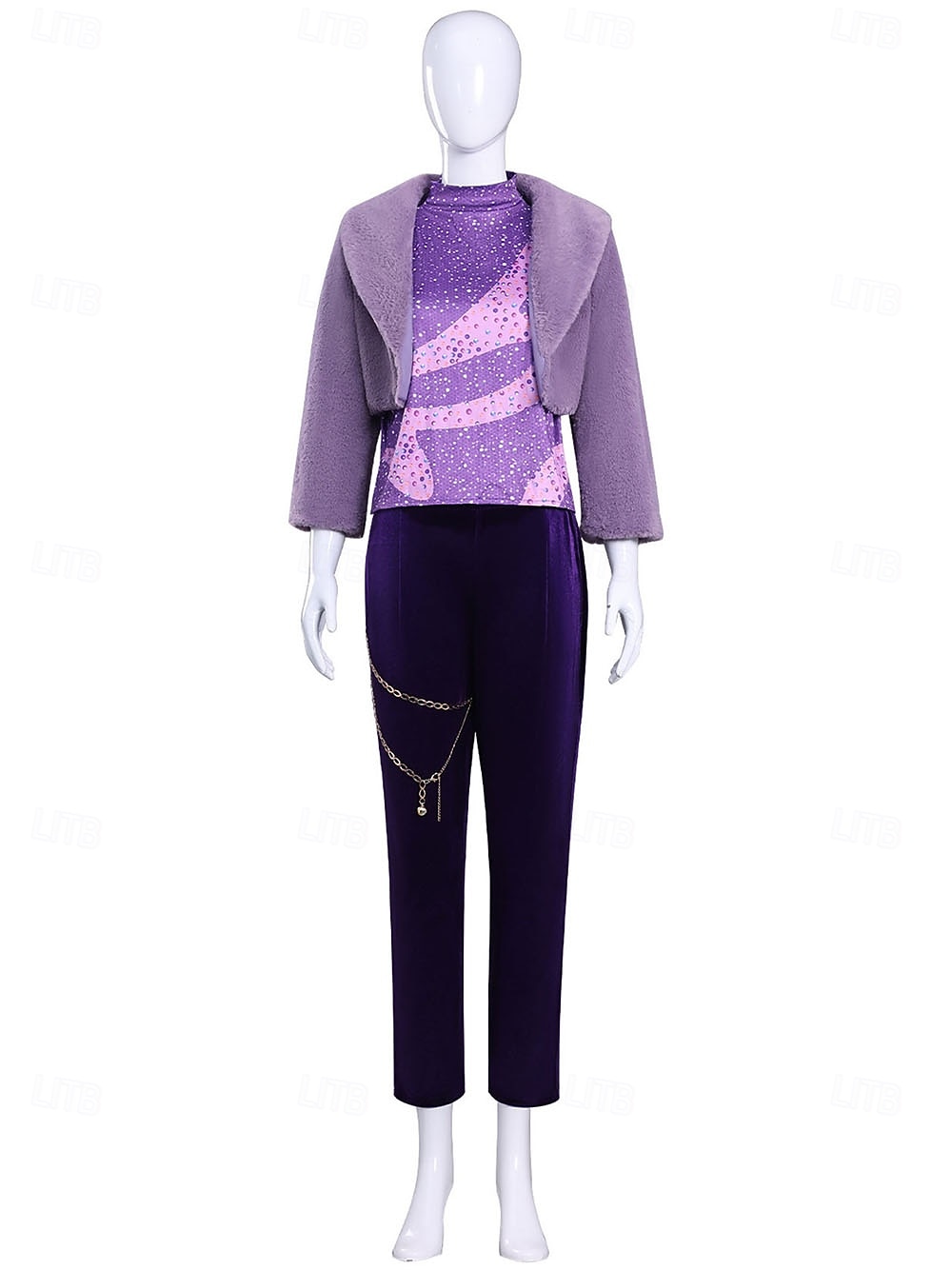 Animal Detective Sparkling Animal Singer Pop Star Sheep Gazelle Dress Fancy Costume Carnival Costume Cosplay Costume for Girls' Kids Adults' Carnival Party Performance 2026 - $81.99 –P4