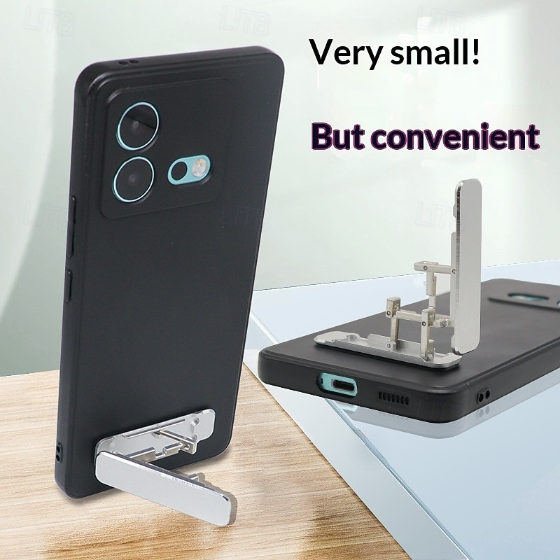 Складная подставка для мобильного телефона на стол, складная подставка с регулируемым углом наклона для iPhone, всех мобильных телефонов/iPad/планшетов 2026 - $13.99 –P4