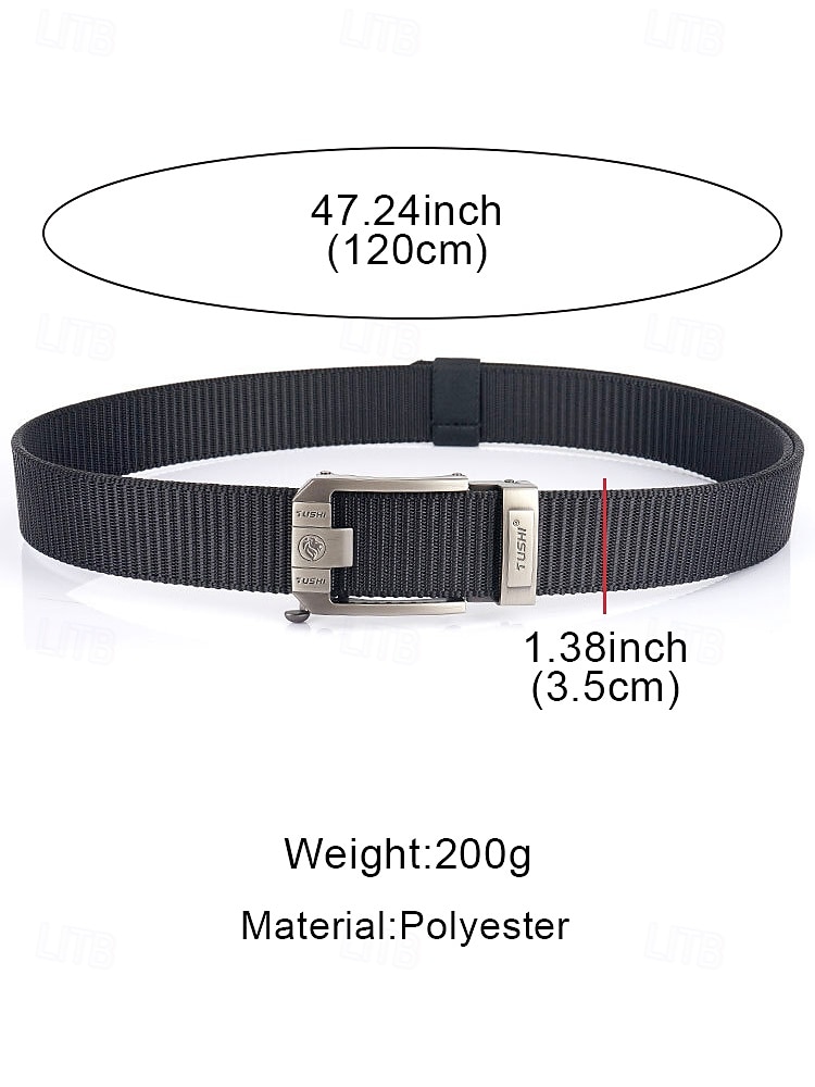 Men's Nylon Tactical Belt, Adjustable Size, Multiple Colors, Durable & Stylish for Outdoor and Everyday Use 2026 - $18.99 –P7