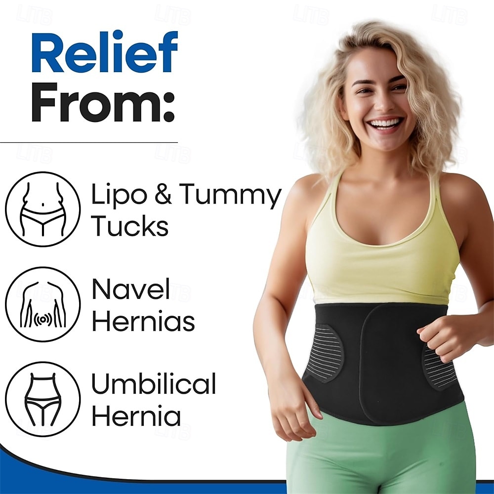Plus Size Hernia Belt for Men & Women  Post Surgery Abdominal Binder Postpartum Belly Band Belly Wrap  Hysterectomy Umbilical Inguinal Hernia  Belly Binder & Tummy Tuck  Fajas Para Hombres 2026 - $15.49 –P6