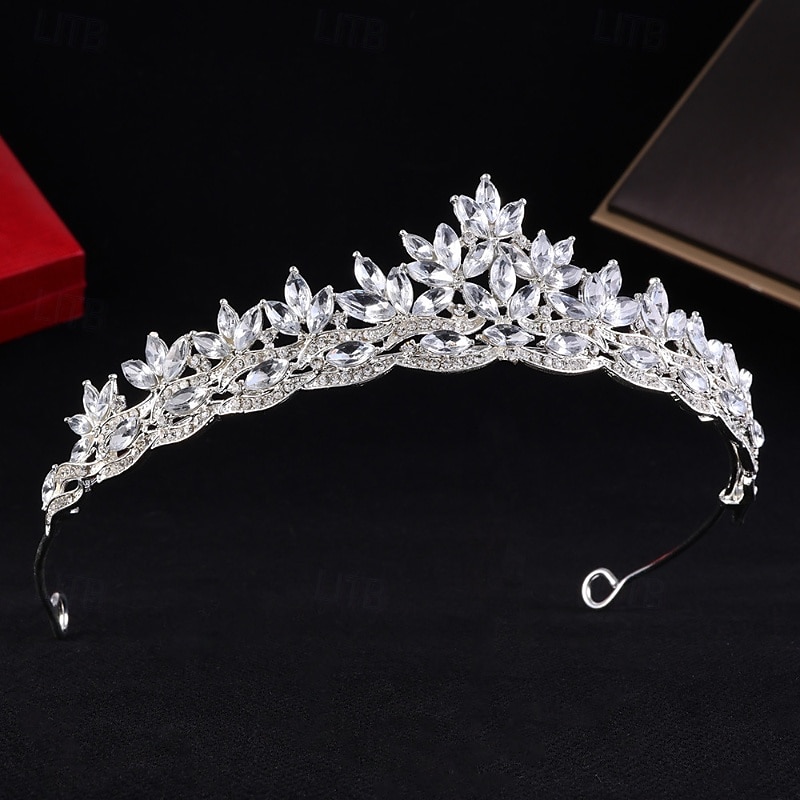 Diademi Acconciatura Lega Matrimonio Compleanno Elegante Carino Con Strass Copricapo Copricapo del 2026 a $17.49 –P2