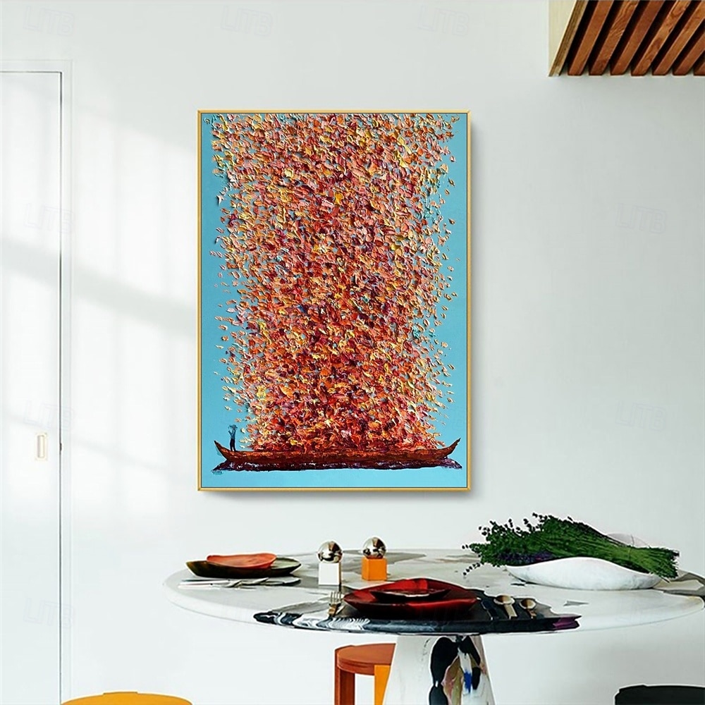 Mintura Hand Painted Return with a Full Load Oil Paintings on Canvas Modern Wall Art Picture For Home Decoration Ready To Hang With Stretched Frame 2026 - $133.99 –P2