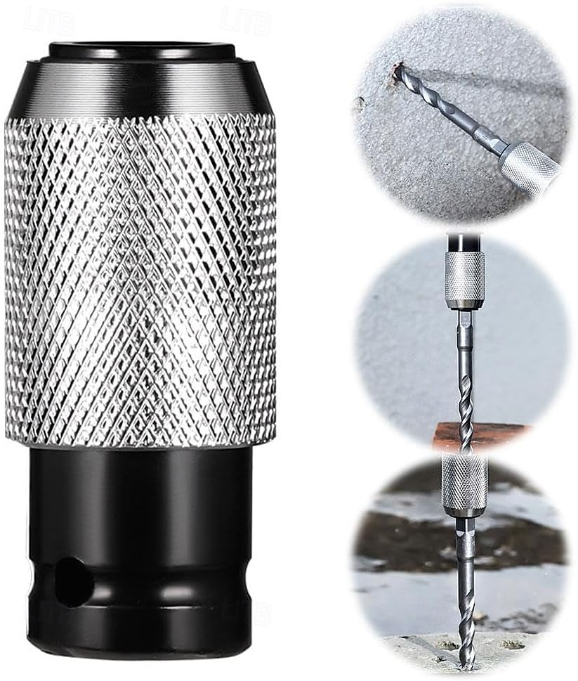 set di utensili adattatori per martello perforatore portatile con 2/3/4 punte per trapano a percussione - testa di conversione per chiave elettrica, anticorrosione &antiruggine, ideale per progetti di del 2026 a $15.99 –P6