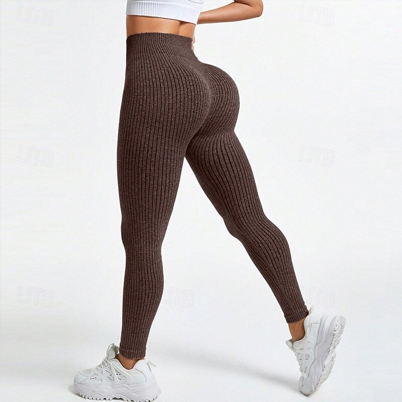 Damskie Spodnie kompresyjne Běžecké kalhoty Legginsy do jogi Wyszczuplenie brzucha Wysoka talia Obuwie sportowe Sportowy Pilates Doły Jednokolorowe Ciemnoszary Czerwony Niebieski Sport Odzież sportowa 2026 - $15.49 –P3