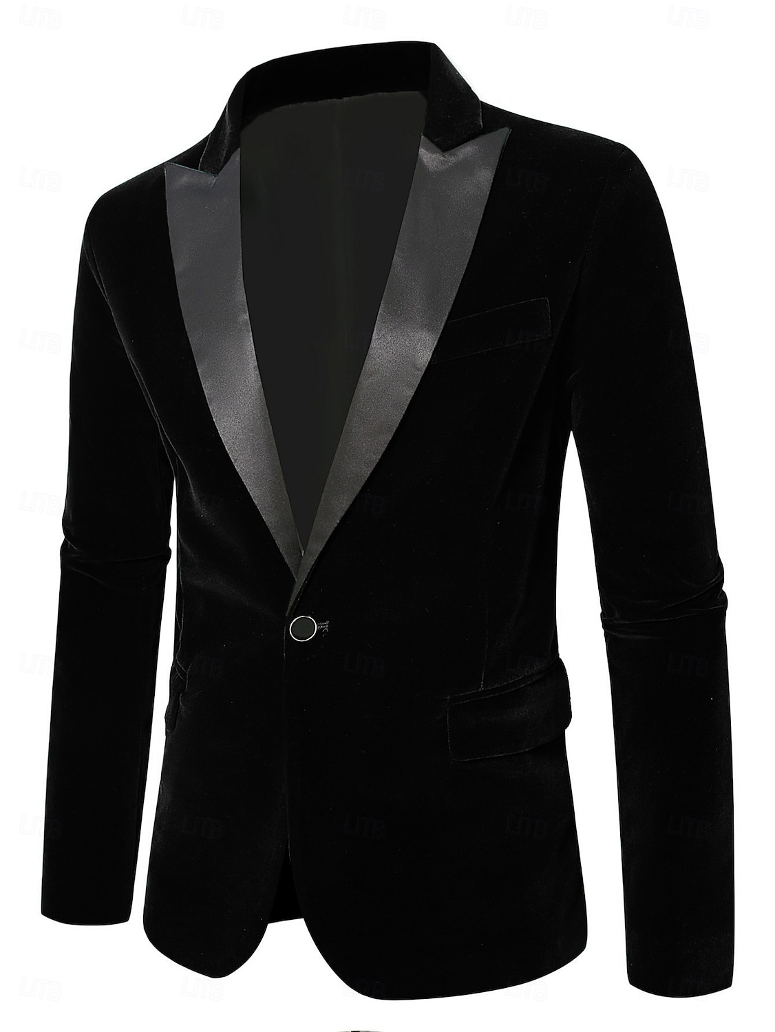 Retro Vintage Goldene Zwanziger 1920er Smoking Anzüge & Blazer langarm Der große Gatsby Gentleman Einfarbig Kostüm Herren Karnevalskostüm Karneval Neujahr Cocktailparty Themenparty 2026 - $83.99 –P13
