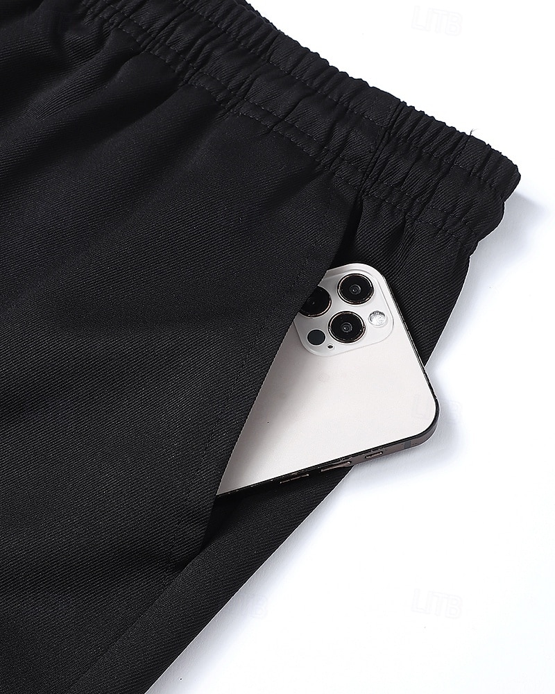 Herr Sportmjukisbyxor Casual joggingbyxor Militärbyxor Med fickor Underdelar Gym Fritids- Träningspass Höst vinter Gym Camping Träna Normal Sportkläder Sportkläder Solid färg Svart Kaki Armégrön 2026 - $21.99 –P15