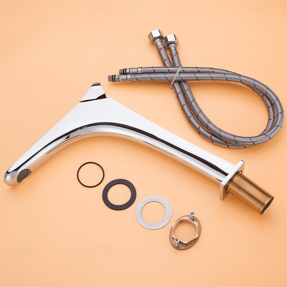 Waschbeckenarmatur - Klassisch Galvanisiert Mittelset Einhebel EinlochBath Taps 2026 - $208.89 –P5