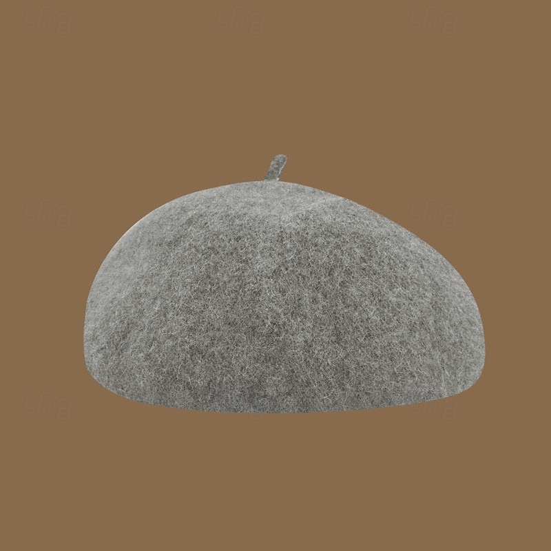 Pentru femei Pălărie Beretă Rezistent la Vânt Cald Zilnice Sfârșit de săptămână Lână  Culoare pură 2026 - $11.49 –P2